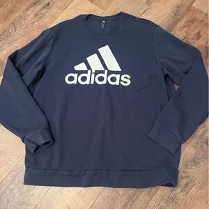 Adidas Navy Crewneck